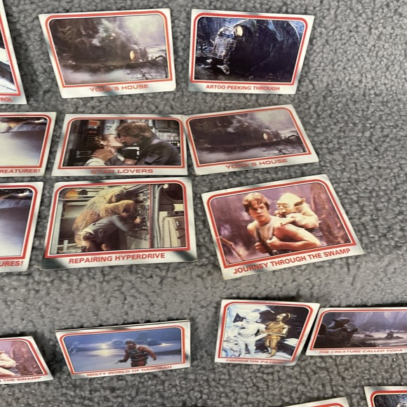 Vintage 1980 Topps Star Wars THE EMPIRE STRIKES BACK Lot Of 29 Cards - Picture 5 of 15